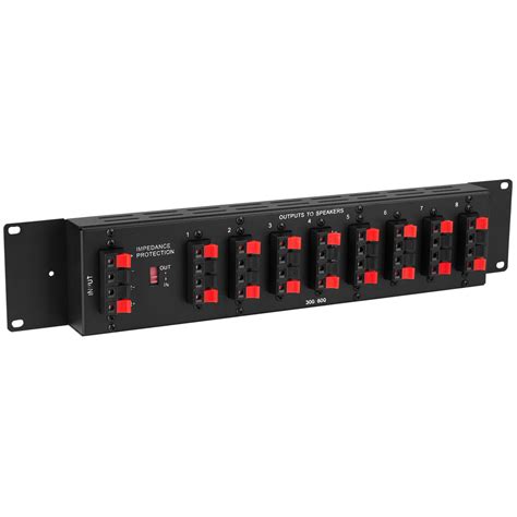 dayton audio msdb 8 multi speaker distribution box|Dayton Audio MSDB.